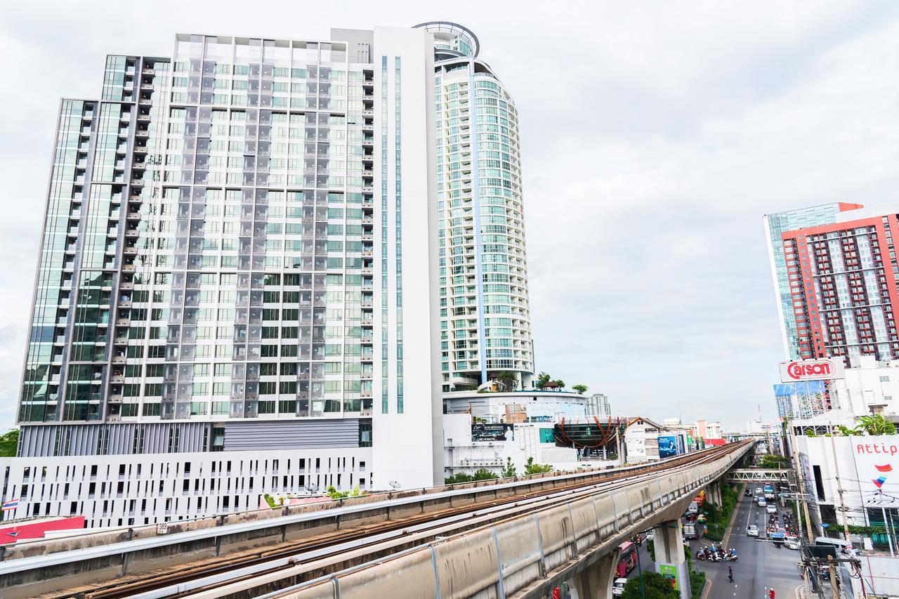 Bangkok Sky Walk Apartment Bagian luar foto