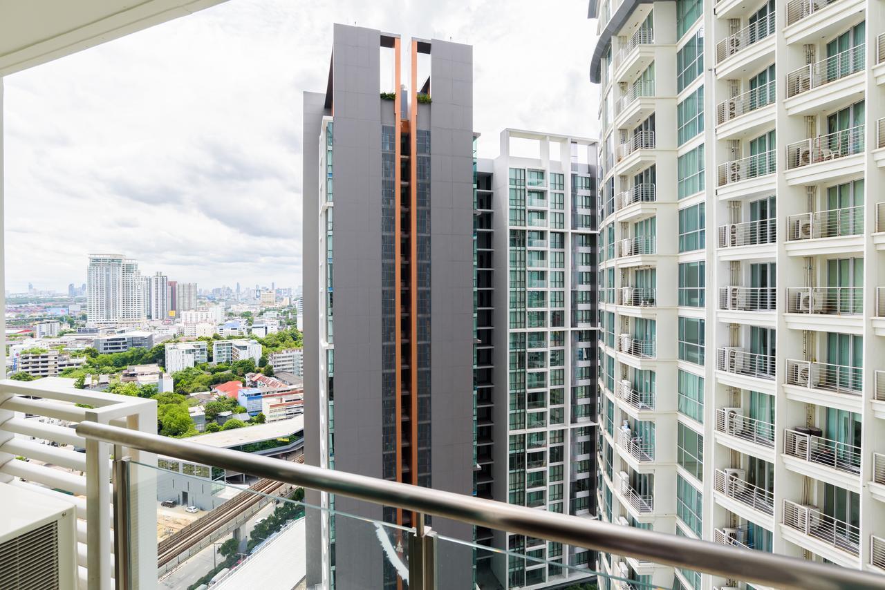 Bangkok Sky Walk Apartment Bagian luar foto