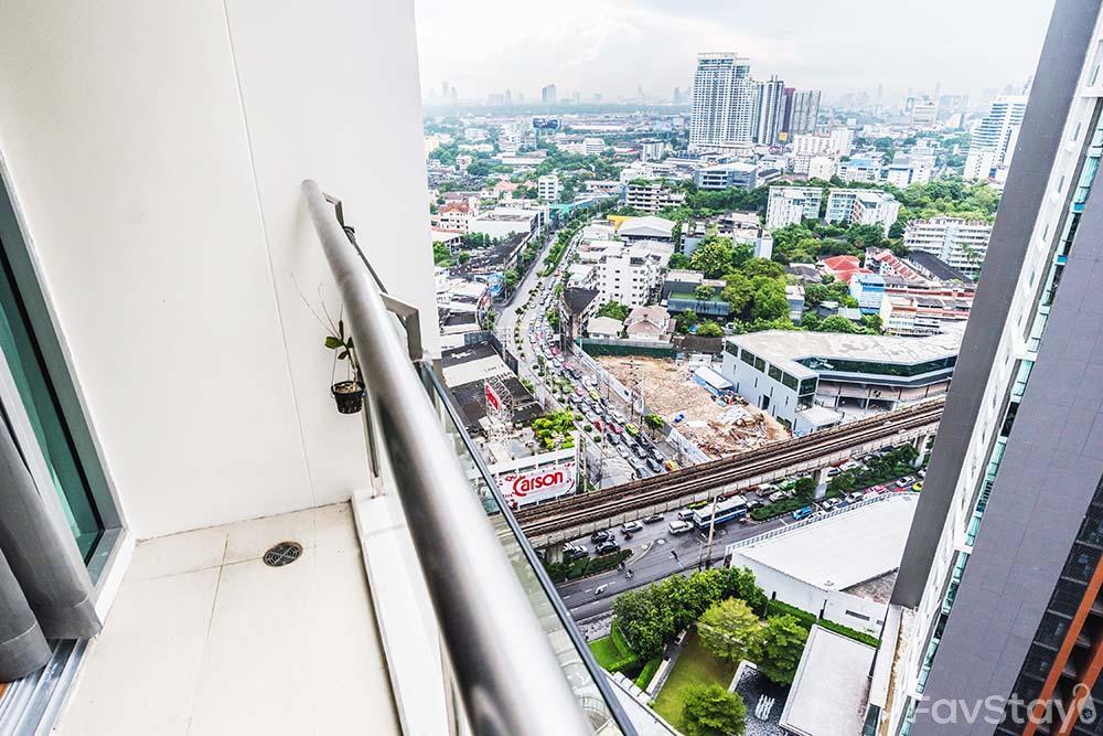 Bangkok Sky Walk Apartment Bagian luar foto