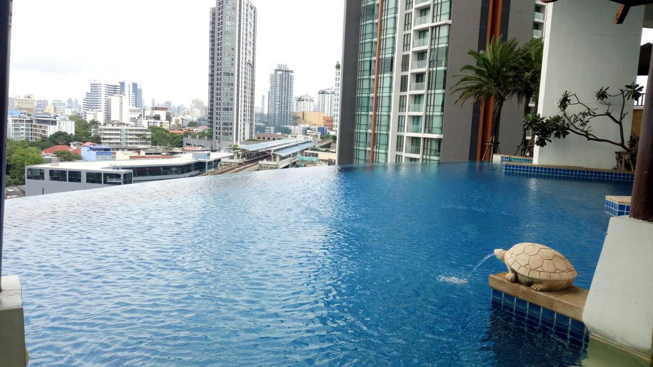 Bangkok Sky Walk Apartment Bagian luar foto